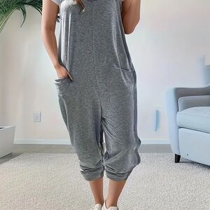 Gray Women's Jumpsuit
